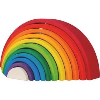 GoKi Regenbogen - Stapelspiel aus Ahornholz