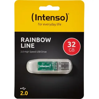 Rainbow Line 32GB transparent