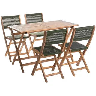Beliani Prossedi Set 4-tlg. Grün