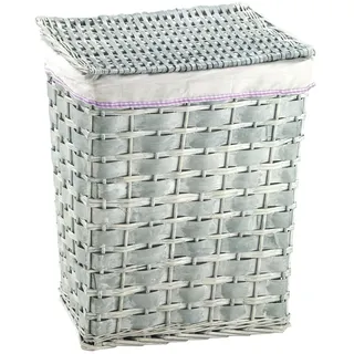 King Collection King Home p1129814 Weidenkorb rechteckig Set 1/2, 46 x 36 x 58H 41 x 31 x 53h