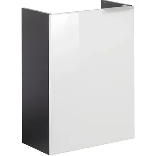 Fackelmann Waschbeckenunterschrank »SBC« Anthrazit 44 cm