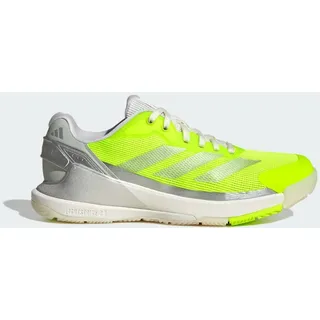 adidas Crazyquick Lightstrike Padel Shoes, Lucid Lemon/Silver Metallic/Wonder Silver, 36 2/3