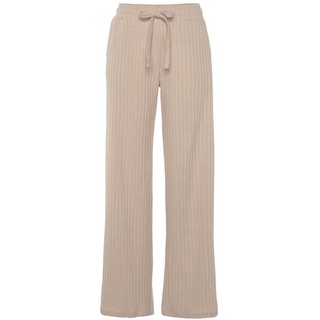 LASCANA Homewearhose Damen sand-meliert Gr.40/42