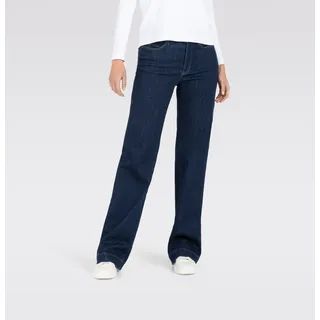MAC - MAC Jeans - DREAM Wide authentic", mega flex - Wide fit - 5439-90-0358L-D683 - blau Größe 42/30 - Blau