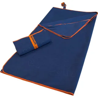 Dyckhoff Mikrofaser Handtuch mit Reißverschluss marine 60,0 x 120,0 cm