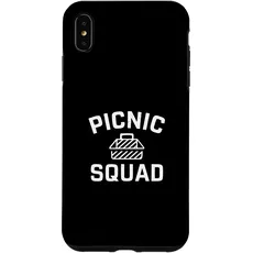 Hülle für iPhone XS Max Picnic Squad - Fun Group Picnic Design for Outdoor Enthusias