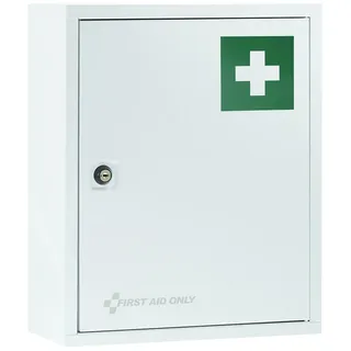 First Aid Only Medizinschrank ohne Füllung weiß