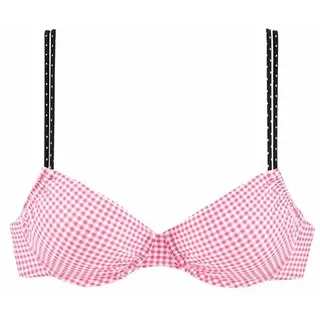 Buffalo Bügel-Bikini-Top Florida Rosa/Schwarz 34 Cup B