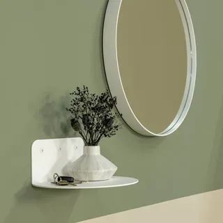 Spinder Design Wandregal »FLEX« 1 Stk. tlg. Multifunktionales Wandregal aus Stahl, weiß