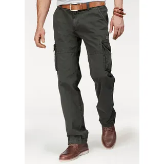Alpha Industries Jet Pant Cargohosen Grau/Schwarz 34