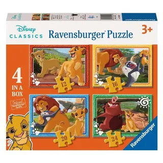 Ravensburger Puzzle Der König der Löwen - Kinderpuzzle - 12, 16, 20, 24 Teile