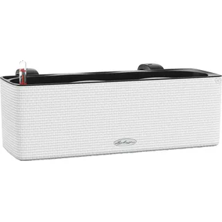 Lechuza® Pflanzgefäß Cube Color Triple 40 cm x 14 cm x 14 cm Weiß