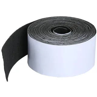 Pllieay 1 Pack Filzband in Selbstklebendem, Polyester-Filzband Möbelfilzstreifen 1.96 inch x 0.04 inch x 14.7 feet für Möbel und Harte Oberflächen