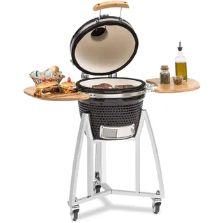 Klarstein Holzkohlegrill Queensize Kamado-Grill schwarz