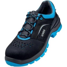 Bild von 2 xenova® 9554842 ESD Sicherheitsschuh S1 Schuhgröße (EU): 42 Schwarz, Blau 1 Paar