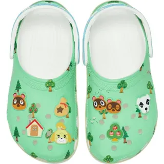 Crocs Animal Crossing Classic Clog Mehrfarbig 32