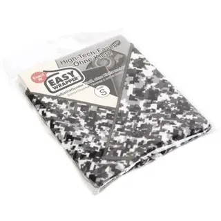 Easy Wrapper selbsthaftendes Einschlagtuch  S 28 x 28 cm Schwarz/Weiß Camouflage
