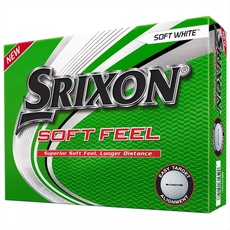 Bild von Unisex-Erwachsene Ball:Soft Feel (12) Golfbälle, Weiß, Einheitsgröße