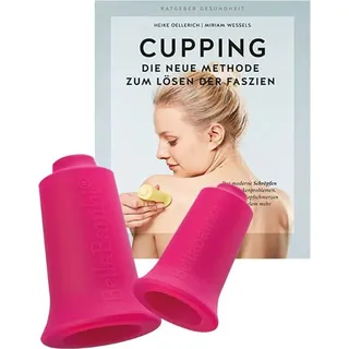 FASZIO® Cupping-Set PINK m. Buch - Rosa