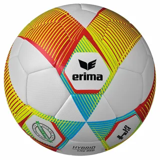 Erima Hybrid Lite 350 Fußball new royal/fiery coral (7192406),