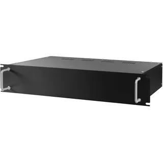 BLANKO 480 mm (19′′) Rack-Leergehäuse 2 HE, Montagesatz