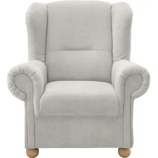 Ohrensessel HOME AFFAIRE "Torello", weiß, B:92cm H:102cm T:89cm, 100% Polyester, Sessel, Ohrensessel