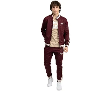 Lonsdale Ashwell Trainingsanzug Oxblood/Ecru XXL