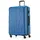 Hartschalenkoffer Trolley 4-Rollen 76 cm / 96-110 l cyanblau