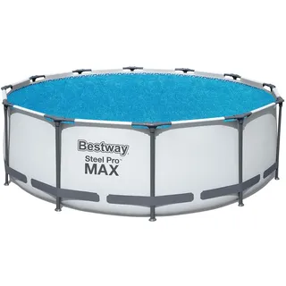 BESTWAY Solarabdeckplane blau Ø 356 cm