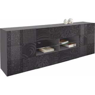 Home Affaire Sideboard Miro 241 cm grau