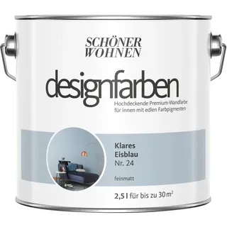 Designfarben 2,5 l klares eisblau