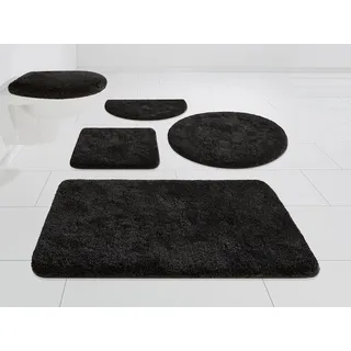 GRUND Badteppich Melos Grau 80 x 50 cm