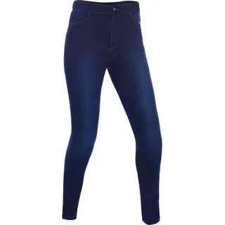 LANGER HOSE JEGGINGS, OXFORD, Damen (Leggings mit Polyamid®-Futter, indigoblau, Größe 20/30)