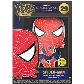 Loungefly POP! Large Enamel Pin MARVEL: SPIDERMAN TOBEY MCGUIRE - Spider-Man - Spiderman No Way Home Emaille-Nadeln - Niedliche Brosche Zum Sammeln - Für Rucksäcke & Taschen - Geschenkidee