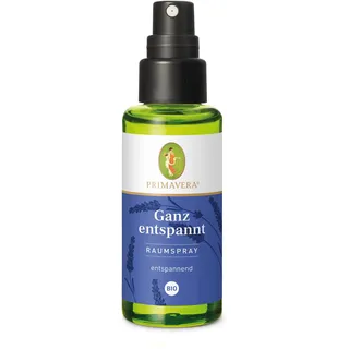 PRIMAVERA Raumspray Ganz entspannt bio 50 ml - Aromadiffuser, Aromatherapie - entspannend- vegan