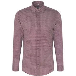 Seidensticker Herren Performance Hemd, Lila, 38