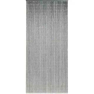Insektenschutz Türvorhang Bambus 90 x 200 cm - Grau, Dunkelgrau