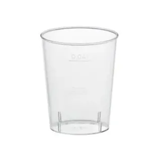 Papstar Schnapsglas glasklar