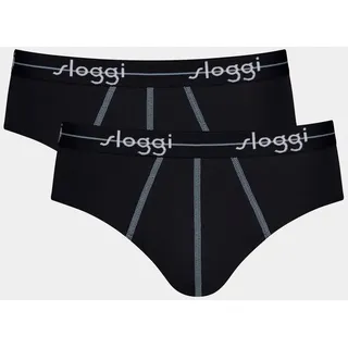 SLOGGI Slip Start midi C2P box schwarz XXL 2er Pack