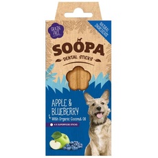 Soopa - Dental Sticks Apple & Blueberry 100g