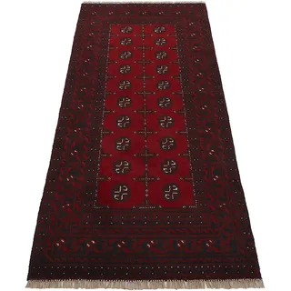 Woven Arts Läufer »Afghan Akhche Bokhara«, rechteckig, 8 mm Höhe Woven Arts rot B: 80 cm   1 St.