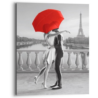 Reinders! Holzbild »Romance in Paris«, (1 St.), schwarz