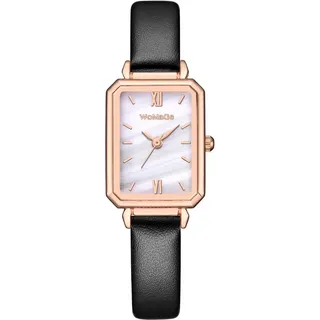 Rechteckige Uhr – Silber KP12420