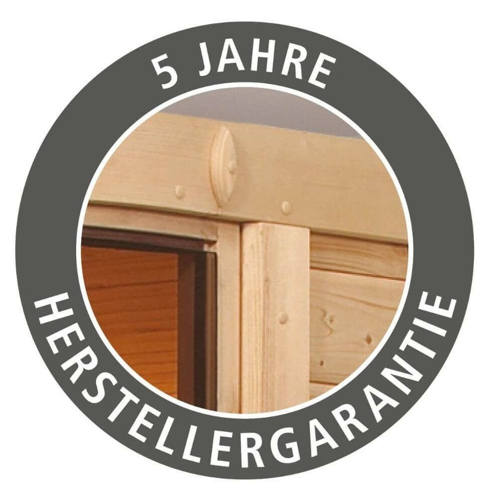 Bild von Sauna Fanja Fronteinstieg, 3,6 kW externe Stg.Easy Natur