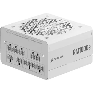 Corsair Rm1000e Cyben 1000w Atx 3.1 80 Plus Gold Modulares Netzteil, - White