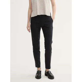 TOM TAILOR Stoffhose »MIA« Sommerhose im Chino-Stil, schwarz