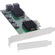 Bild von Schnittstellenkarte, 8x SATA 6Gb/s Controller, PCIe 2.0 (PCI-Express)