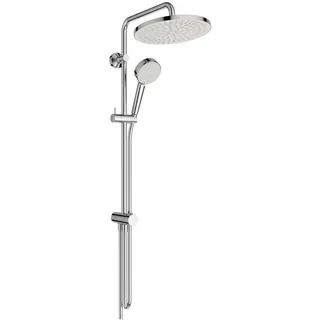Ideal Standard Ceratwist T25 Duschsystem Aufputz Silber 260x501x759