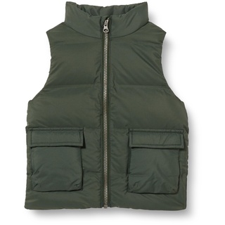 NAME IT Jungen NMMMELLOW Puffer Vest TB Pufferweste, Deep Forest, 110