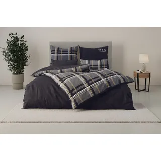 OTTO home Talin Karo Anthrazit 155 x 220 cm + 2 x 40 x 80 cm